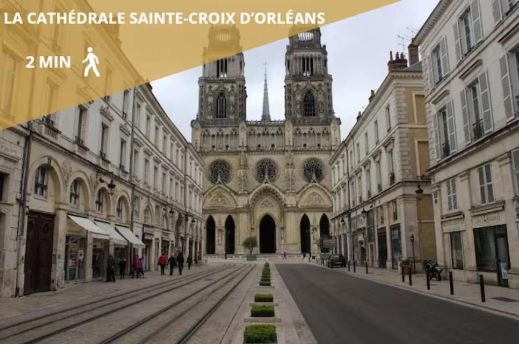 Charmant Studio Vue Cathedrale Quartier Historique Apartman Orléans Kültér fotó